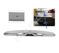 STARKIT PERFORMANCE Poignée de coffre compatible pour Qashqai (2007-2013) baguette de coffre complète AVEC FONCTION I-KEY (bouton ouverture coffre automatique) (chromée)