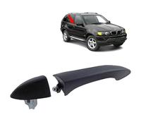 STARKIT PERFORMANCE Poignée de porte compatible pour BMW X5 E53 (1999-2006) poignée extérieure | AVANT OU ARRIÈRE DROITE (passager) (noire ou à peindre) 51218243618 | 51218243622 | 51218243630