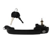 STARKIT PERFORMANCE Poignée de porte compatible pour Golf 3, Golf 4 cabriolet et Vento (1991-2002) poignée extérieure | AVANT GAUCHE OU DROITE. Vendue avec serrure + double de clé | 1H0 837 207