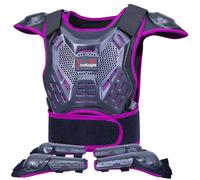 StarknightMT Équipement de moto pour enfants - Équipement de moto pour adolescents armure de protection motocross, combinaison, protection poitrine pour garçons, filles, cyclisme, patinage, hors route
