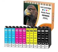 Starlet24 12x Cartouches d'encre Compatibles pour Epson 29XL 29 XL | Compatible pour Epson XP-342 XP-332 XP-345 XP-352 XP-442 XP-445 XP-455 XP-432 XP-245 XP-452 XP-235 XP-435 XP-335