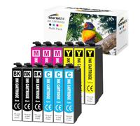 Starlet24 12x XP-2100 Cartouches pour Multipack pour Expression Home XP-2100 XP-2105 XP-3100 XP-3105 XP-4155 Workforce WF-2810 WF-2830 WF-2850