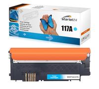 Starlet24 1x 117A Toner Cyan Compatible pour HP 117A Toner Set Cyan en Remplacement du Laser Couleur MFP 178nwg 179fwg 179fnw 150nw 150a 178nw, W2071A