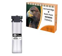 Starlet24 1x T9451 Cartouches d'encre compatibles avec Epson T9451 Noir pour Workforce Pro WF-C5710 WF-C5790 WF-C5210 WF-C5290 WF-C5710DWF WF-C5790DWF WF-C5210DW