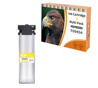 Starlet24 1x T9454 Cartouches d'encre compatibles avec Epson T9454 C13T945440 Jaune pour Workforce Pro WF-C5710 WF-C5790 WF-C5210 WF-C5290 WF-C5710DWF WF-C5790DWF WF-C5210DW