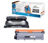Starlet24 1x Toner TN2320 + 1 Tambour DR2300 Compatible avec Brother TN-2320 DR2300 pour Brother MFC-L2700DW MFC-L2700DN MFC-L2720DW HL-L2340DW HL-L2300D
