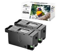 Starlet24 2X Boîtes de Maintenance C9345 Compatible avec Epson C9345 | C12C934591 pour EcoTank ET-16600 ET-16650 ET-8550 ET-5850 ET-5800 ET-5880 ET-8500 WF-7840 WF-7780