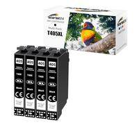 Starlet24 4X 405XL Cartouches d'encre Noires compatibles avec Epson 405XL pour Workforce Pro WF-4820 WF-3820 WF-4830 WF-7840 WF-7830 WF-4825DWF WF-3825 WF-7835