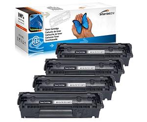 Starlet24 4X Cartouches de Toner Compatibles avec HP 12A Q2612A Toner