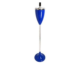 Starlet24 Cendrier sur pied pour intérieur et extérieur, 70 cm bleu