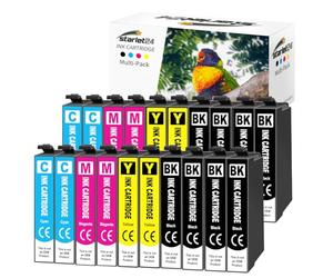 Starlet24 Lot de 20 604XL Cartouches d'encre Compatibles avec Epson 604XL pour Expression Home XP-2200 XP-2205 XP-3200 XP-3205 XP-4200 XP-4205 Workforce WF2910DWF WF2930DWF WF2935DWF WF2950DWF