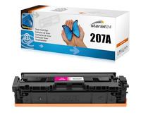 Starlet24 Toner magenta 207A compatible avec HP 207A W2213A pour Color Laserjet Pro MFP M282nw M255dw M283fdn M283 M282 M255 avec puce (1 pack)