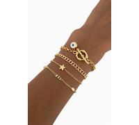 Starlife - ensemble de bracelets quatre pièces, réglables, élégants, bijoux à la mode, cadeau pour elle
