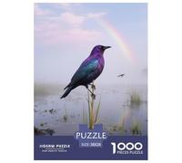 Starling Violet Puzzle 1000 Pièces Très Difficile Adultes Oiseau Jeu Logique Temps Calme Objet Design 38x26cm/1000pcs