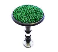 starlingukpk Perchoir de qualité pour fauconnerie avec perchoir en gazon Astro et anneau d'attache en acier inoxydable en PVC. 17,8 cm.