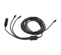 Starlink 100 W 3 en 1 pour voiture | Câble d'alimentation USB-C vers CC avec adaptateur 12 V | Cordon de 5 m de long pour camping-car, camion, voyage | Faible impédance stable (5 m)