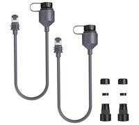 Starlink Adaptateur Ethernet RJ45 pour Gen 3/Mini - Rallonge RJ45 étanche 0,5 m 26 AWG CAT5E avec transfert de données 2000 Mbit/s