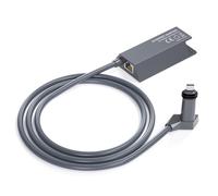 Starlink Adaptateur Ethernet V2 Starlink compatible Internet par satellite RJ45 avec câble externe, adaptateur Ethernet Starlink pour réseau externe avec câble pour disque rectangulaire, connectivité