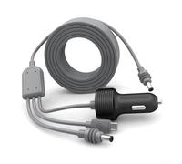 Starlink Câble d'alimentation 3 en 1 3 m en PVC et cuivre USB-C 12 V DC pour une utilisation en intérieur et en extérieur (5 mètres)