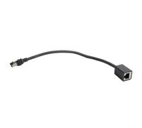 Starlink Câble Ethernet de rechange rectangulaire pour systèmes satellites avec construction robuste en caoutchouc et cuivre (côté routeur)