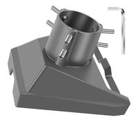 Starlink Gen 3 Adaptateur de roue en alliage d'aluminium Starlink Gen 3 Support Starlink Gen 3 Pole Mount, support de mât Starlink V3, kit de montage Starlink Gen 3 Standard Dish