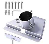 Starlink Gen 3 Bracket,Adaptateur de tuyau Starlink Gen 3,Starlink Gen 3 Adaptateur de support,kit de montage Starlink Pole Gen 3 pour adaptateur de tube Starlink Standard Gen 3/V3