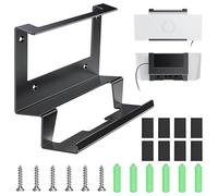 Starlink Gen 3 Kit de montage mural 2 en 1 pour routeur Starlink Gen 3 standard V3 et bloc d'alimentation, support mural Starlink, réseau Internet satellite Starlink pour Starlink Gen 3 standard Dishy