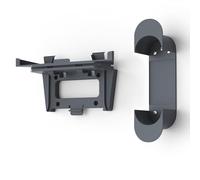 Starlink Gen 3 Support de routeur 2 en 1, avec support de câble, routeur Starlink standard V3 Mesh et kit de montage d'alimentation Star Link Gen 3, support mural en maille (gris)