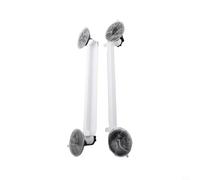 Starlink Kit de fixation à ventouse en alliage d'aluminium avec 4 ventouses pour voiture et toit ouvrant, signal stable lors de la conduite, blanc