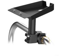 Starlink Kit de montage rabattable pour toit d'avant-toit pour mât mural - Support d'antenne avec adaptateur de tuyau pour parabole V3 UK (clipsable)