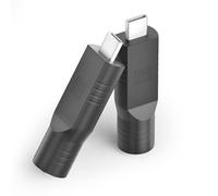 Starlink Lot de 2 mini adaptateurs de câble CC vers USB de type C pour mini accessoires Starlink Entrée 20 V Type C mâle vers DC 5,5 x 2,1 mm femelle Starlink Mini adaptateur d'alimentation CC