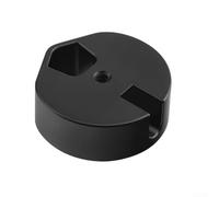 Starlink Mini adaptateur trépied en alliage d'aluminium avec trou fileté 6,35 mm et adaptateur 3/8 pour antenne satellite Noir