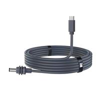 Starlink Mini Câble 3M Starlink Câble D'Alimentation Mini Usb C Vers Dc Convient Pour Batterie Externe 65 W-140 W, Ip68 100 W Entrée Usb Type-C Vers Câble De Charge Étanche Avec Fiche Creuse