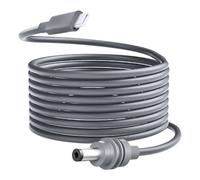 Starlink Mini câble d'alimentation USB C vers DC 3 m Starlink Mini câble d'alimentation pour banques d'alimentation et adaptateur (DC5521/Type-C), étanche, câble d'alimentation portable pour appareils