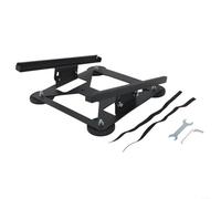 Starlink Mini kit de montage de toit avec angle magnétique réglable, convient pour une utilisation sur les toits de camping-car, de bateau et de camion en acier au carbone (noir)