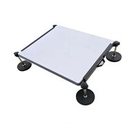 Starlink Mini support de toit de voiture - Kit de montage magnétique à dégagement rapide avec force de 80,7 kg, base en alliage d'aluminium à profil bas pour camping-cars, camionnettes, bateaux