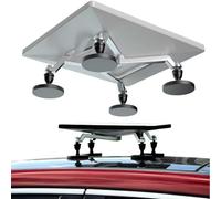 Starlink Mini support de toit de voiture, kit de montage Starlink magnétique à dégagement rapide pour camping-car, camionnette, bateau, yacht, camion - Installation plate ou incurvée en alliage