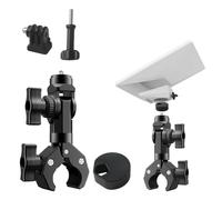 Starlink Mini Support, Fixation à Pince Réglable pour Échelle de Camping-Car, Support à Pince avec Adaptateur de Montage Starlink pour Voiture, Yacht et Caravane