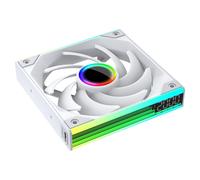 STARLINK Single Frame Ventilateur Unité avec Vitesse Affichage,All-in-One Conception,avec 1/2/3 x 120mm 2300RPM/66.6CFM/2.77mmH2O ARGB PWM Ventilateur (1,WH,INF)