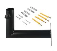 Starlink Support mural réglable avec adaptateur de tuyau pour antenne d'extérieur Gen 3 4 4X