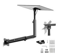 Starlink Support mural rétractable pour Gen 3/Standard 4/Standard 4X/V4, kit de montage extra long de 50 à 80 cm, support mural Starlink extensible à angle réglable pour kit Internet Starlink Gen3+