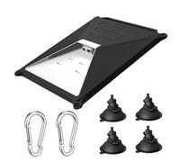 Starlіnk Mini housse de protection - Coque en silicone avec 4 ventouses et 2 mousquetons | Housse flexible anti-rayures - Pour voyage, camping, voyage, voiture, aventure, camping-car, camion