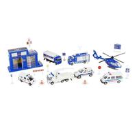 STARLUX COFFRET ASSORTIMENT VEHICULES INTERVENTION SECOURS DE POLICE CITY