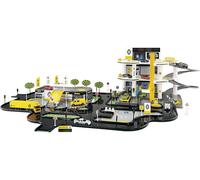 Starlux Coffret Centre Automobile - Garage Multi-Services 3 Niveaux + 4 Metres De Routes - Renault 6403 / 401308 Jeu Jouet Reproduction Enfant Kids