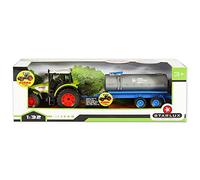 STARLUX - Coffret de Jouet Tracteur Claas Celtis 446 avec sa Citerne - Existe en 4 Versions différentes - Jouet Enfant 3 Ans et Plus - 802038