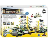 STARLUX - Double Garage Renault Géant 1M/1M30 avec Station-Service Complète de 3 et 4 Niveaux, Plateforme d'intervention et Circuit de 5 mètres - Dès 3 Ans - Fabriqué en Europe
