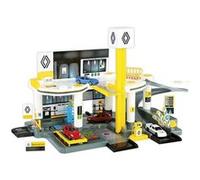 Starlux - Garage renault 2 niveaux, station de lavage, atelier de réparation, panneaux, autocollants - Dès 3 ans - 401301 Multicolore G