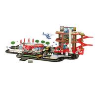 STARLUX - Garage Total 3 Niveaux avec ascenseur, Plateforme d'intervention et Circuit de 4 mètres - Dès 3 ans - Fabriqué en Europe