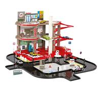 STARLUX - Jouet Garage Total avec Station-Service complète 3 Niveaux et Circuit Petites Voitures de 2 mètres - Jouet Enfant 3 Ans et Plus - 401003