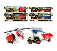 - Tracteur Claas Celtis 446 et ses différentes remorques- Conception française - Dès 3 ans - 802038